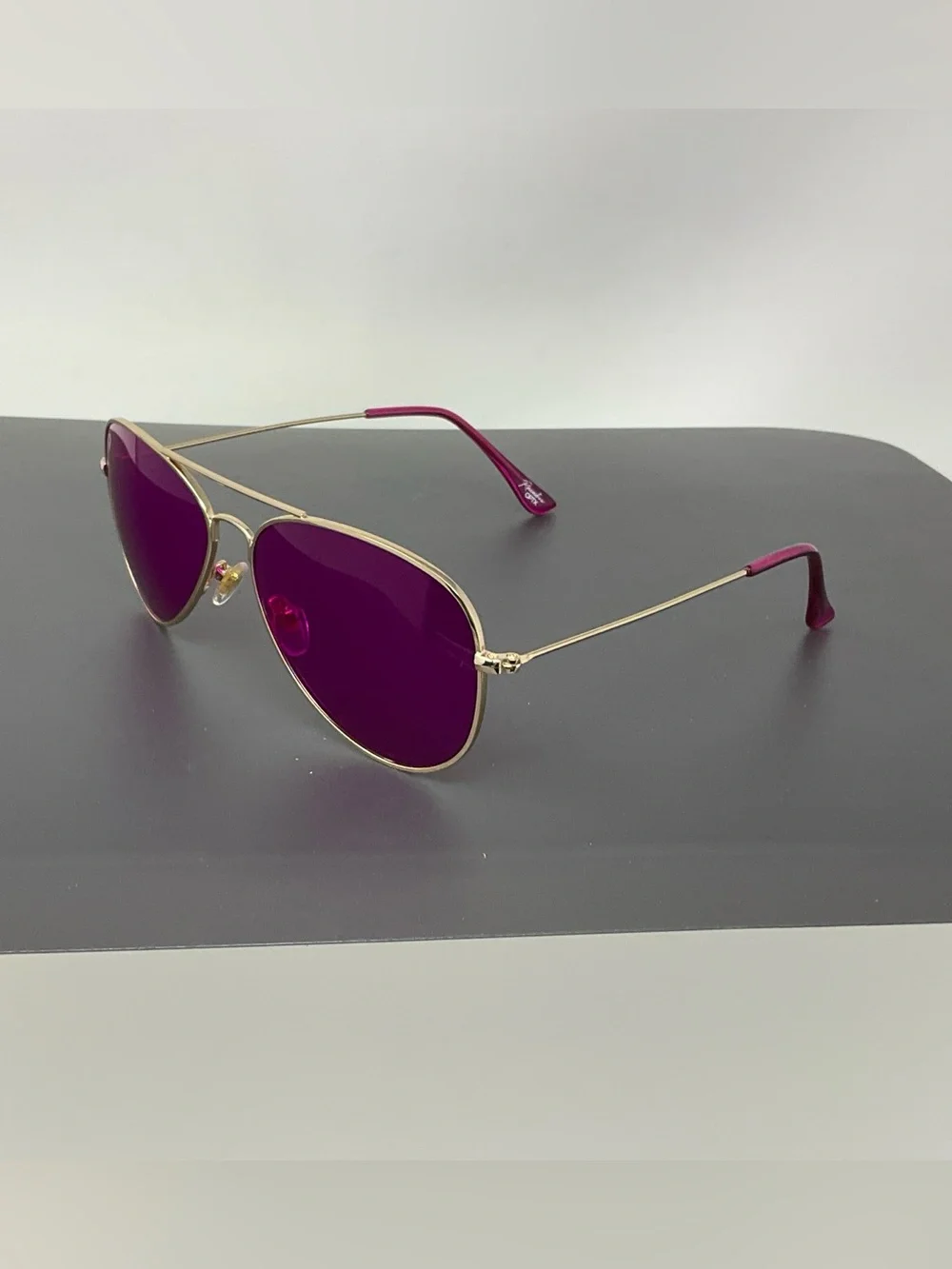 Rainbow Optx awakening Magenta Aviator sunglasses  Mood-Boosting